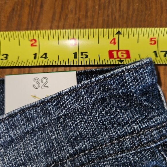 New Jeans by Buffalo Spencer Slim Mens Waist 32 Blue Jean Shorts Vintage Style - Picture 3 of 8
